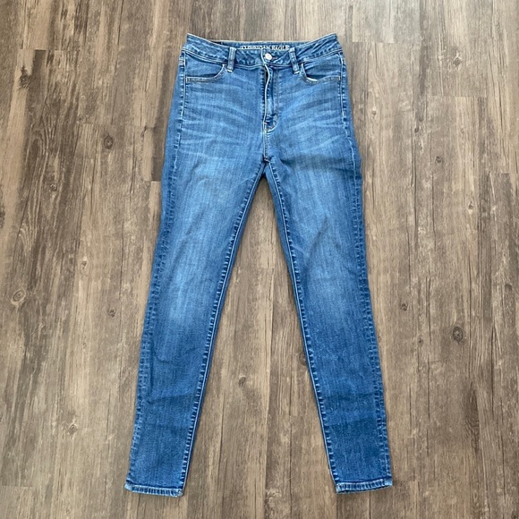 American Eagle Outfitters Denim - American Eagle Super High Rise Super Stretch Skinny Jean Medium Wash